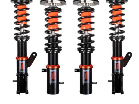 Riaction Coilovers Toyota MR2 Spyder (00-06) GT-1 32 Way Adjustable w  Front Camber Plates Online now