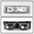 Xtune Headlights Chevy Tahoe (95-99) [OE Style w  Corner & Parking Lights - 8 pcs] Black   Chrome   Smoked on Sale