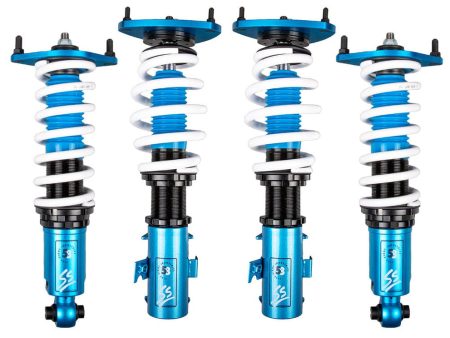 FIVE8 Coilovers Subaru Forester SH (09-13) SS Sport Height Adjustable w  Front Camber Plates Online Hot Sale