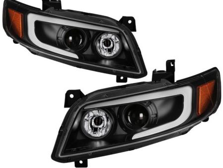 Xtune Projector Headlights Infiniti FX35  FX45 (03-08) [DRL Light Bar Switchback] Black or Chrome w  Amber Turn Signal Lights on Sale