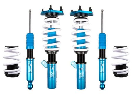 FIVE8 Coilovers Honda Civic Hatch Coupe Non-Si (17-20) [52mm   Turbo] SS Sport Height Adjustable w  Front Camber Plates Online Hot Sale