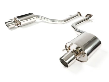 Yonaka Exhaust Lexus IS250 IS300 IS350 (2014-2020) 2.5  Piping w  Polished Mufflers on Sale