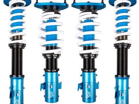 FIVE8 Coilovers Subaru Forester SF (97-02) SS Sport Height Adjustable w  Front Camber Plates Discount