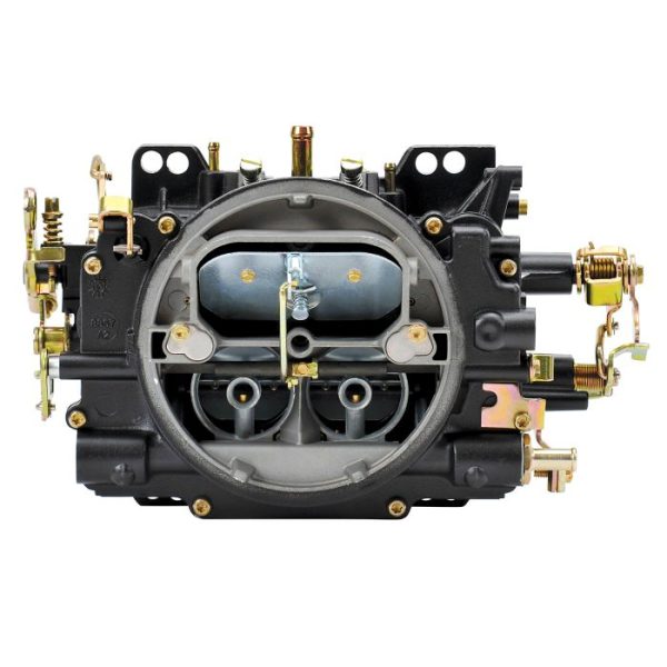 Edelbrock Performer Series Carburetor 14053 (600 CFM, Manual Choke, Black Powder Coated) Non-EGR Hot on Sale