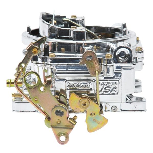 Edelbrock Reman Performer Series Carburetor 140549 (600 CFM, Manual Choke, Satin) Non-EGR For Sale