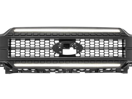 Morimoto LED DRL Grill Ford F150 (2021-2023) XB LED - Paintable Black or Chrome Finish Online