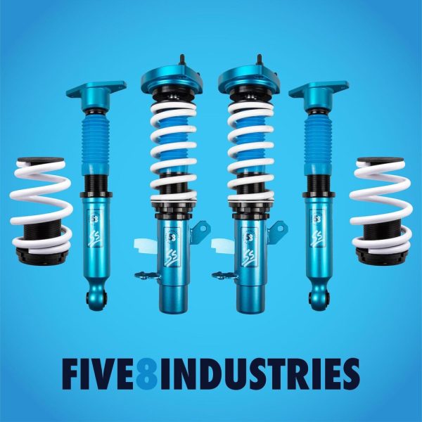 FIVE8 Coilovers Ford Focus MK3 (11-18) SS Sport - Height Adjustable w  Front Camber Plates Online now