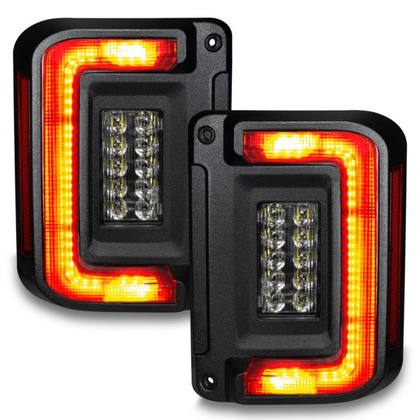 Oracle LED Tail Lights Jeep Wrangler JK (2007-2017) Flush Mount - Plug & Play Online