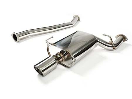 Yonaka Exhaust Nissan 240SX S14 (1995-1998) 3  Piping w  Polished Muffler For Sale