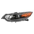 Xtune Projector Headlights Acura TSX (09-13) [HID Xenon Model] Black w  Amber Turn Signal Lights Fashion