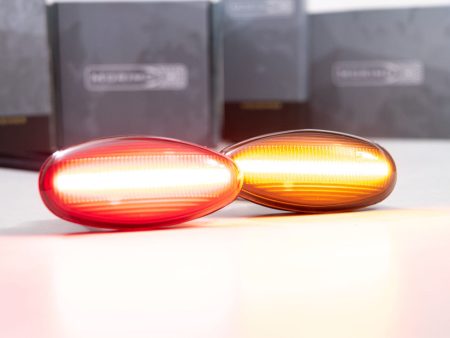 Morimoto Side Marker Lights GMC Sierra HD (2001-2014) XB LED - Front Amber and Rear Red For Discount