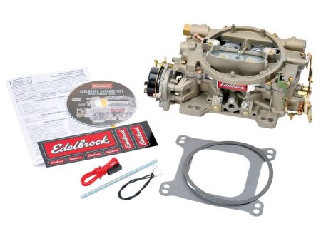 Edelbrock Reman Marine Carburetor 1409 (600 CFM, Electric Choke, Zinc-Dichromate Finish) Non-EGR For Cheap