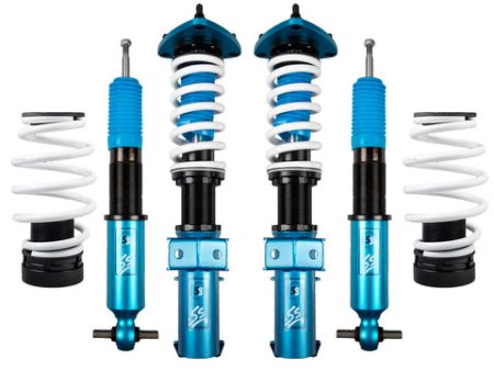 FIVE8 Coilovers Ford Mustang 6th Gen None - GT350 (15-19) SS Sport - Height Adjustable w  Front Camber Plates on Sale