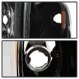 Xtune Headlights Dodge Ram 1500 (94-02) [OEM Style] Black w  Corner Lamps Online Sale