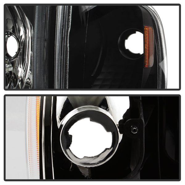 Xtune Headlights Dodge Ram 1500 (94-02) [OEM Style] Black w  Corner Lamps Online Sale