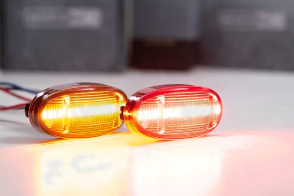 Morimoto Side Marker Lights Ford Super Duty (2011-2022) XB LED - Front Amber and Rear Red Online Hot Sale