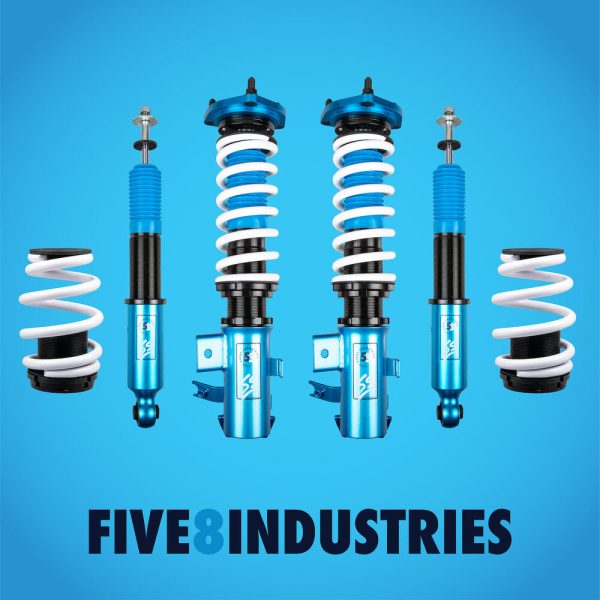 FIVE8 Coilovers Honda Civic FB (12-15) Civic Si (12-13) SS Sport - Height Adjustable w  Front Camber Plates For Discount