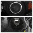 Xtune Projector Headlights Acura TSX (09-13) [HID Xenon Model] Black w  Amber Turn Signal Lights Fashion