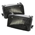 Xtune Crystal Headlights Ford Bronco (1992-1996) Black or Chrome Online now