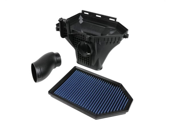 aFe Super Stock Air Intake Dodge Challenger (15-23) SRT Hellcat (15-18) Induction System w  Pro 5R Oiled Filter Hot on Sale