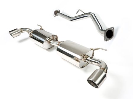 Yonaka Exhaust Mazda RX8 (04-08) 2.5  w  Dual Polished Mufflers & Tips Hot on Sale