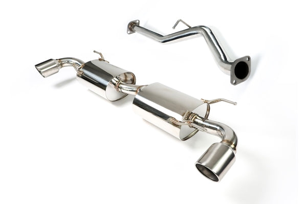 Yonaka Exhaust Mazda RX8 (04-08) 2.5  w  Dual Polished Mufflers & Tips Hot on Sale