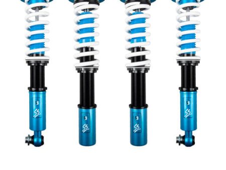 FIVE8 Coilovers BMW 5 Series RWD E60 Non-M (04-10) SS Sport - Height Adjustable w  Front Camber Plates Supply