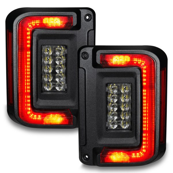 Oracle LED Tail Lights Jeep Wrangler JK (2007-2017) Flush Mount - Plug & Play Online